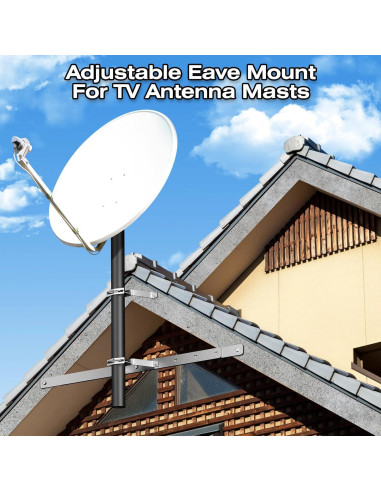 Soporte de Alero Ajustable HEVIDUBANA 45-60" Acero Inoxidable