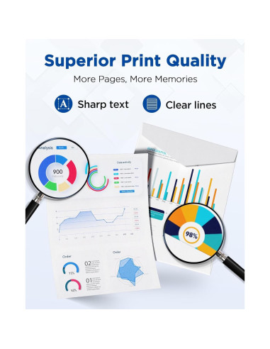 Cartucho de Tóner TN229XL Timink para Brother - 4 Pack