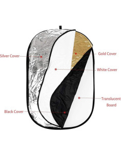 Reflector de Iluminación 5 en 1 TRUMAGINE 100x150cm 2