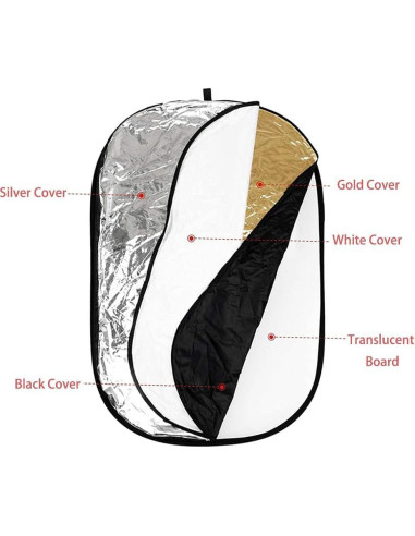 Reflector de Iluminación 5 en 1 TRUMAGINE 100x150cm