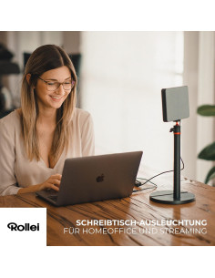 Luz LED para Video Rollei Lumis Key Light con Trípode y Control Remoto 2