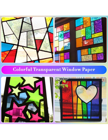 Paquete de 20 Hojas de Filtro de Gel Ligero A4 Grande&AFORTUNADO