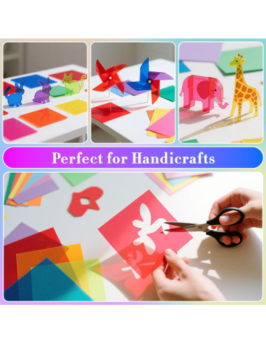 Paquete de 20 Hojas de Filtro de Gel Ligero A4 Grande&AFORTUNADO