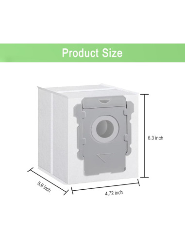 24 Bolsas de Vacío MalhSlix para iRobot Roomba i7 i3 i4 i6