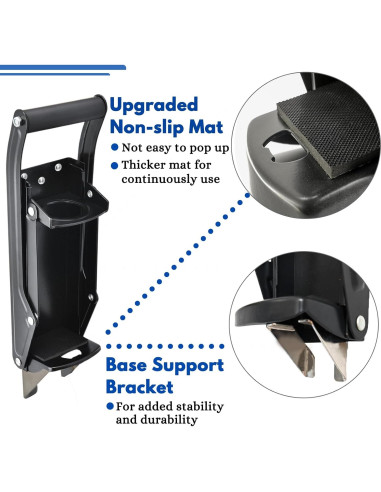 Aplastador de Latas MinliGUY Montado en Pared con Guantes