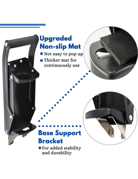 Aplastador de Latas MinliGUY Montado en Pared con Guantes