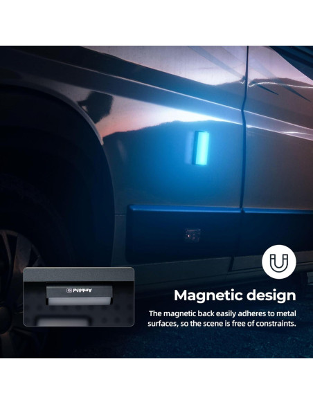 Varita de Luz LED Portátil Ambitful K6, 2000mAh, 2500-9000K