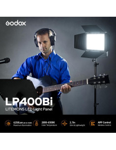 Luz de Video LED Bicolor Godox LP400Bi 36W 2800K-6500K 2