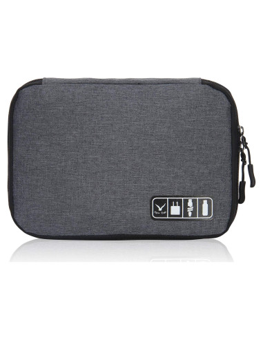 Organizador de Cable Hynes Eagle Gris 24x18 cm para Viajes