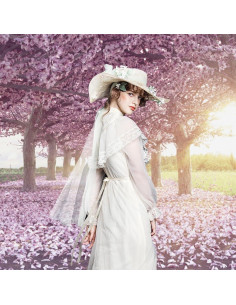 Fondo de Flores 2.2x1.5m Poliester Vie Savaran Decoración 2