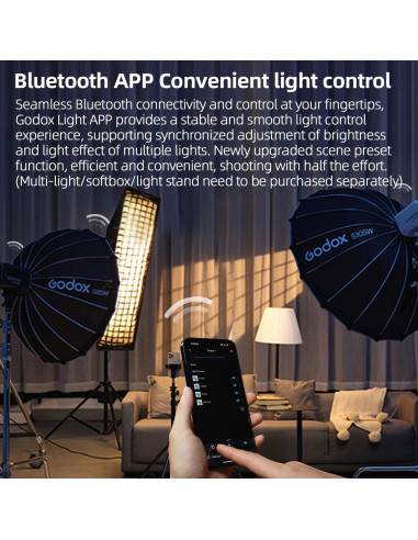 Godox Litemons LA300BI 330W Luz LED RGB para Video