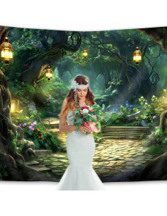 Fondo de Fotografía Imirell 2.13x1.52m Bosque Encantado 2