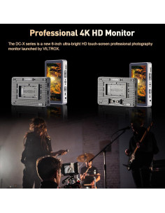 Monitor de Campo VILTROX DC-X2 6" 4K 2000 Nits Táctil 2