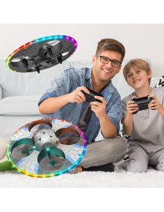 Dron RC APIZCUK S163 con Cámara HD 720p y Luces LED 2