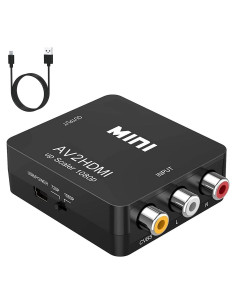 Convertidor RCA a HDMI BD&M 720P/1080P para TV y PC
