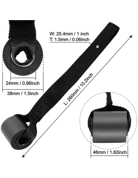 Bandas de Ejercicio de Resistencia Goliton - Ancla de Puerta