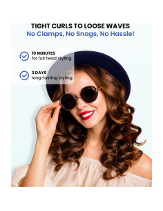 Varita de Rizado Cónica IKV 0.95-1.9 cm Cerámica Doble Voltaje 2