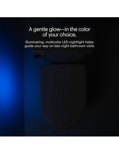 Asiento de Inodoro Bidet Eléctrico Brondell T44-RW Redondo