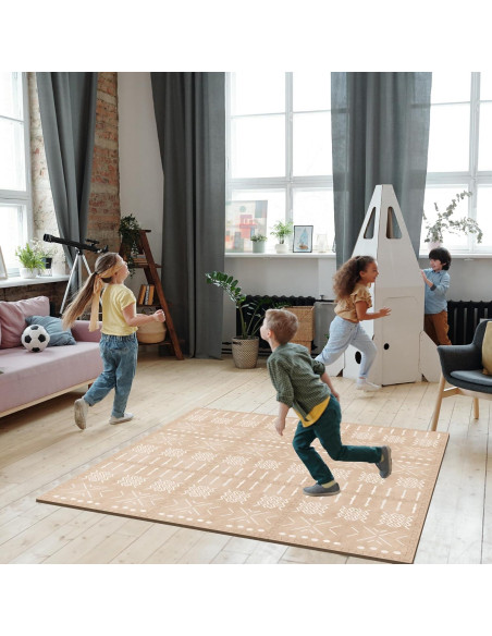 Alfombrilla de Juego Boho MOON WALKERS 1.83x1.83m No Tóxica