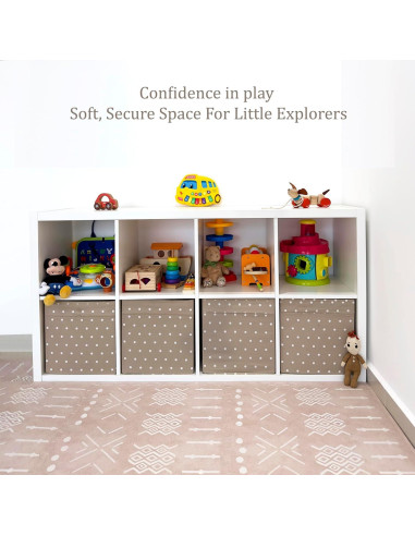 Alfombrilla de Juego Boho MOON WALKERS 1.83x1.83m No Tóxica