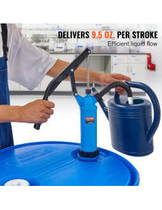 Bomba de Tambor VEVOR 9.5 oz Manual para Líquidos Corrosivos 2