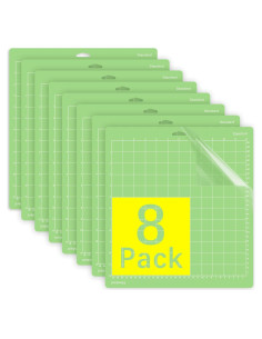 Alfombrilla de Corte Gwybkq 12x12" Verde Estándar para Cricut