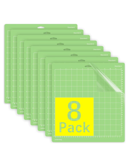 Alfombrilla de Corte Gwybkq 12x12" Verde Estándar para Cricut