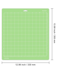 Alfombrilla de Corte Gwybkq 12x12" Verde Estándar para Cricut 2