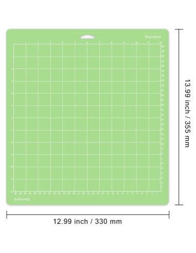 Alfombrilla de Corte Gwybkq 12x12" Verde Estándar para Cricut