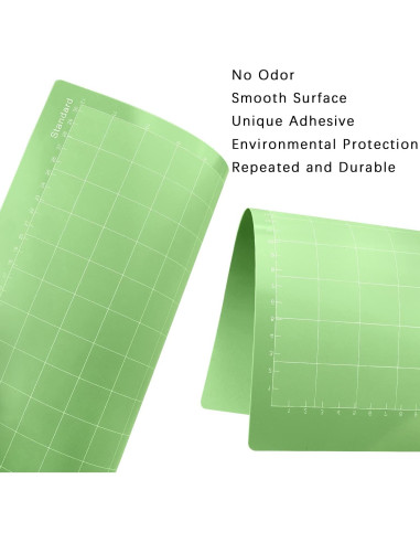 Alfombrilla de Corte Gwybkq 12x12" Verde Estándar para Cricut