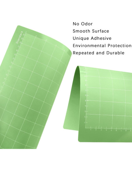 Alfombrilla de Corte Gwybkq 12x12" Verde Estándar para Cricut
