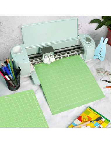 Alfombrilla de Corte Gwybkq 12x12" Verde Estándar para Cricut