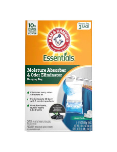 Absorbente de Humedad Arm & Hammer Essentials 3 Pzas 495 g Lino