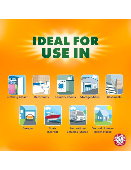 Absorbente de Humedad Arm & Hammer Essentials 3 Pzas 495 g Lino