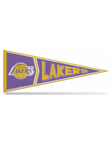 Bandera Fieltro Rico Industries Lakers 30 x 76 cm Decoración