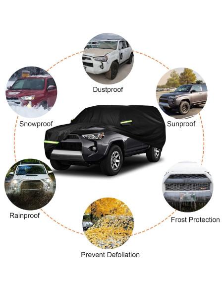 Cubierta de Coche Sportuli 4Runner 2002-2025 Todo Clima 6 Capas