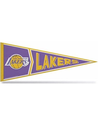 Bandera Fieltro Rico Industries Lakers 30 x 76 cm Decoración