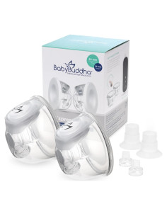 Tazas de Recolección de Leche Manos Libres BabyBuddha 8 oz