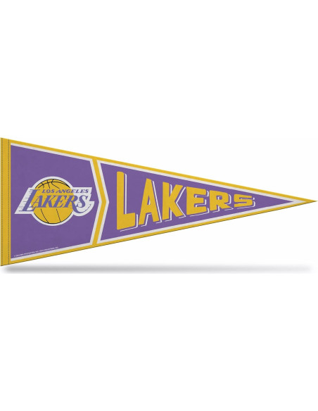 Bandera Fieltro Rico Industries Lakers 30 x 76 cm Decoración