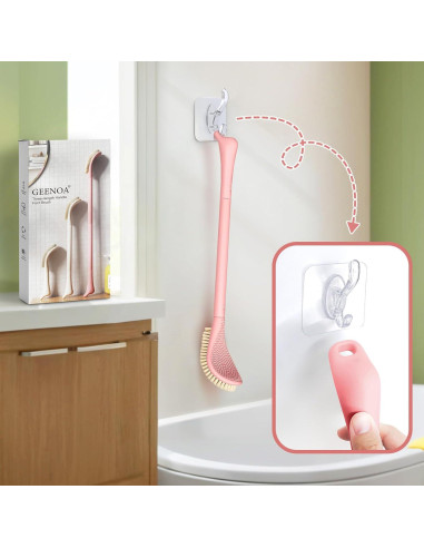 Cepillo Exfoliante para Pies GEENOA con Mango Ajustable 3 en 1