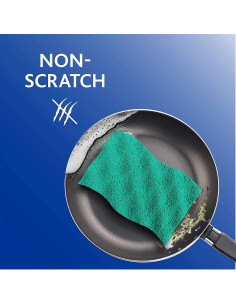 Esponja de Fregado O-Cedar Scrunge Sin Rayones - Paquete de 6 2