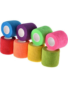 Cinta de Vendaje Elástico Autoadhesiva B&S FEEL 5cm x 4.5m - 12 Rollos 2
