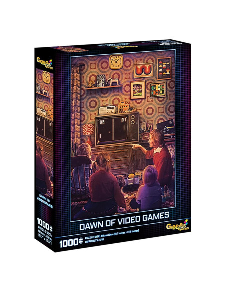 Rompecabezas Retro 1000 Piezas Gamosis Nostalgia 70s