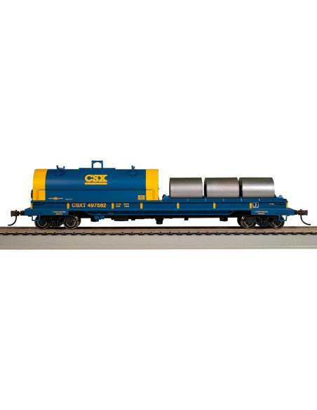 Carro de Acero 16.76m Bachmann CSX con Carga Removible