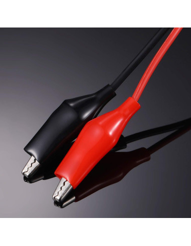 Cables de Prueba con Clips de Cocodrilo eBoot 1M - 4 Pcs