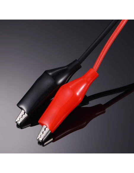 Cables de Prueba con Clips de Cocodrilo eBoot 1M - 4 Pcs