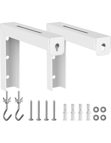 Soporte de Techo para Proyector WALI PSM001-W Blanco 30 kg