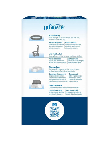 Calentador y Esterilizador de Biberones Dr. Brown's Insta-Feed 2 en 1