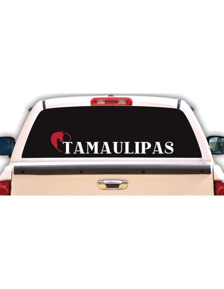Calcomanía Tamaulipas Mexicana para Autos y Trocas - Caballo