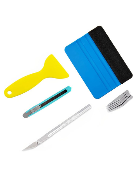Kit de Herramientas de Envoltura de Vinilo Lypumso 4 Piezas